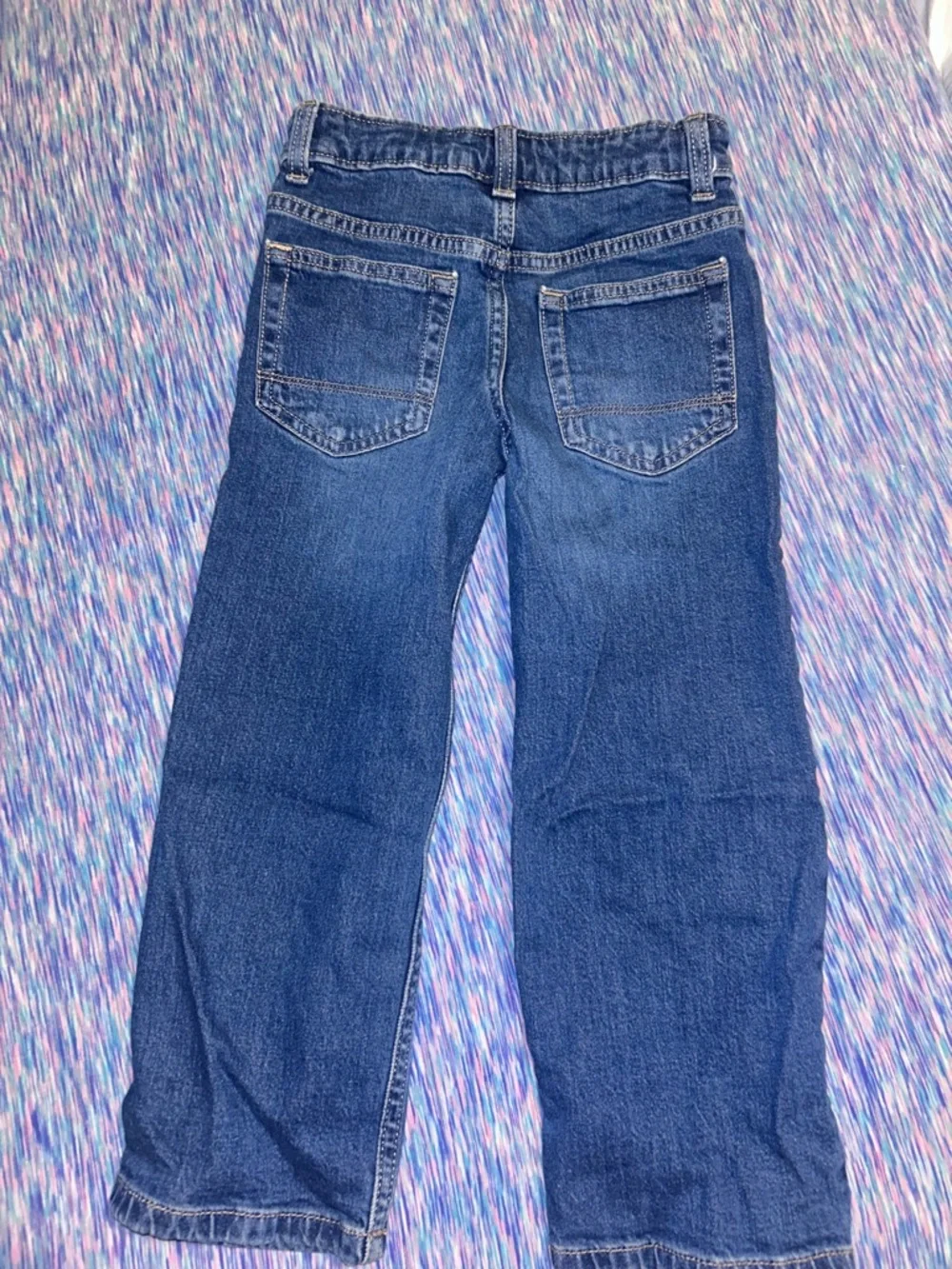 Cat & Jack Boys Blue Straight-Leg Jeans